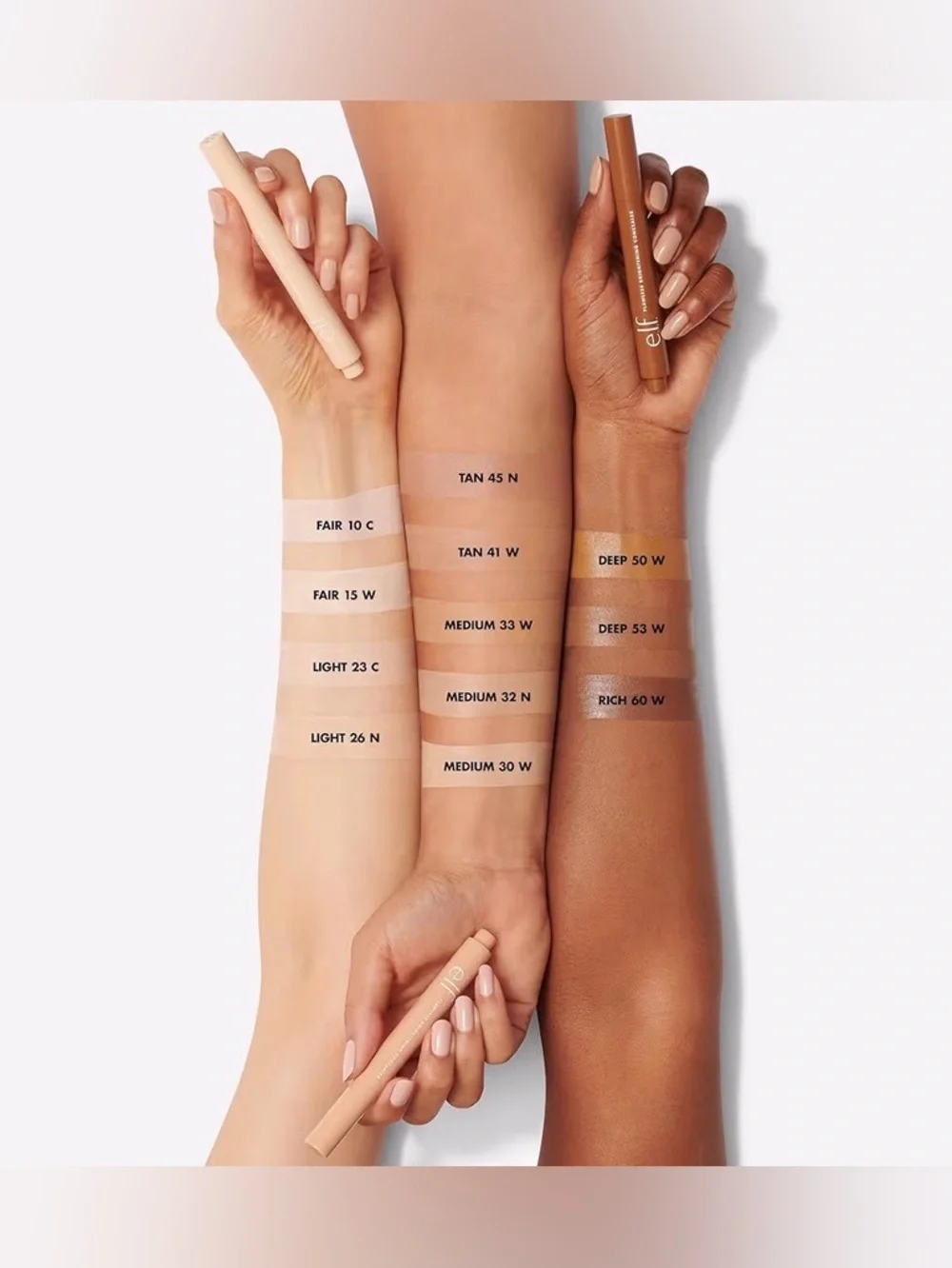 e.l.f. Flawless Brightening Concealer & Highlighting Fair 15 W, 0.07 Fl Oz